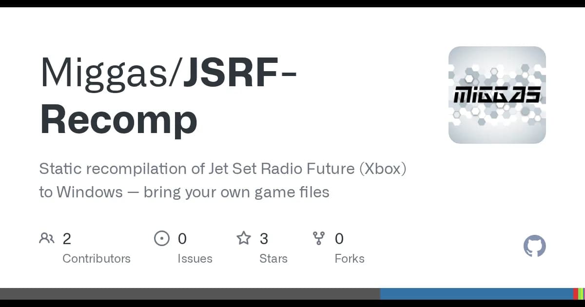 Jet Set Radio Future (Xbox, 2002): The Xbox game as a native Windows exe, also on Steam Deck.