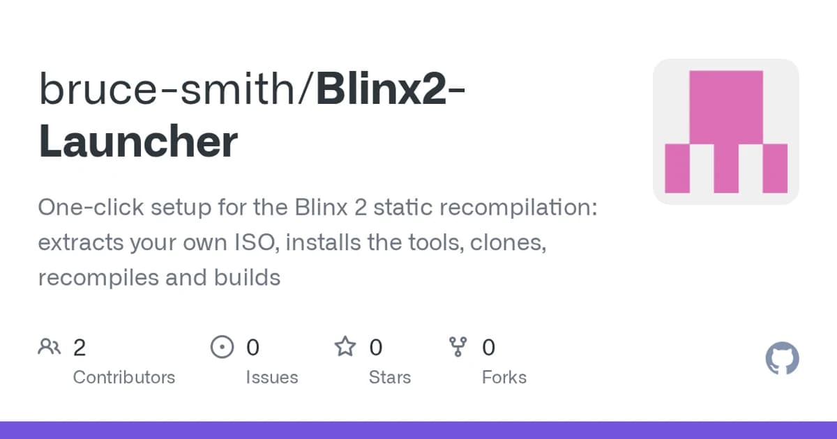 Blinx 2 (Xbox, 2005): Own disc in, native Blinx 2 Windows build out.