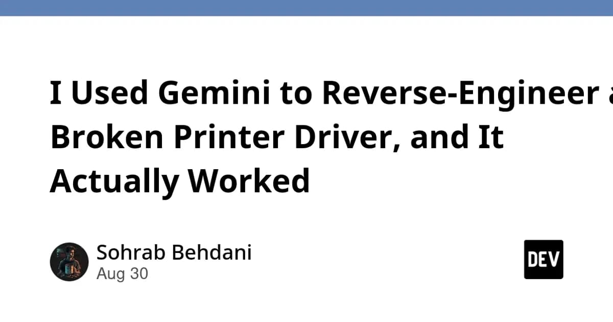 Brother HL-2140 printer driver: A printer the stock Linux driver garbled, now printing photos with an MIT driver.