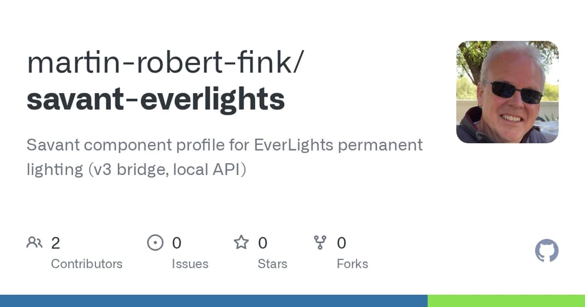 EverLights v3 bridge (permanent roofline lighting): All 96 vendor shows, automated on another home platform.