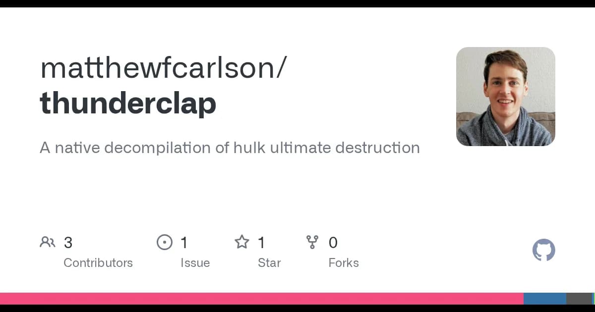 The Incredible Hulk: Ultimate Destruction (Xbox, 2005): 27,424 functions have verified source, toward a native port.