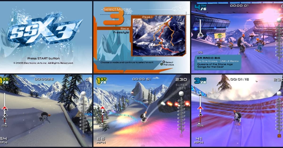 SSX 3 (PlayStation 2): The PS2 snowboarding classic as native Rust, all 13,300 functions named.