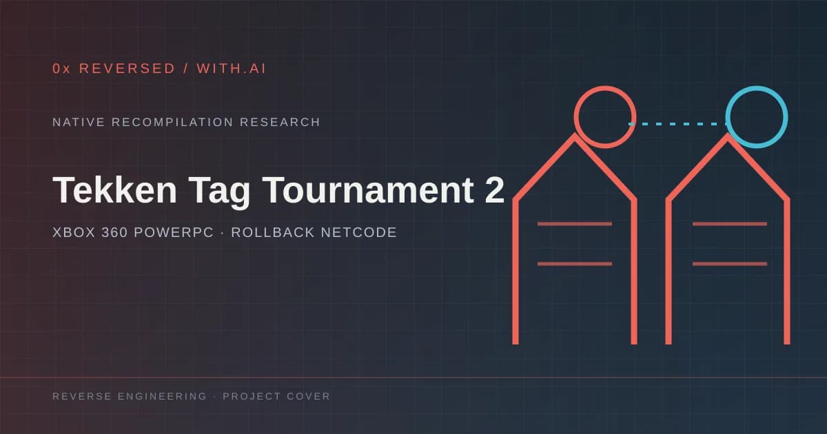 Tekken Tag Tournament 2: Tekken Tag Tournament 2 Native Online Project