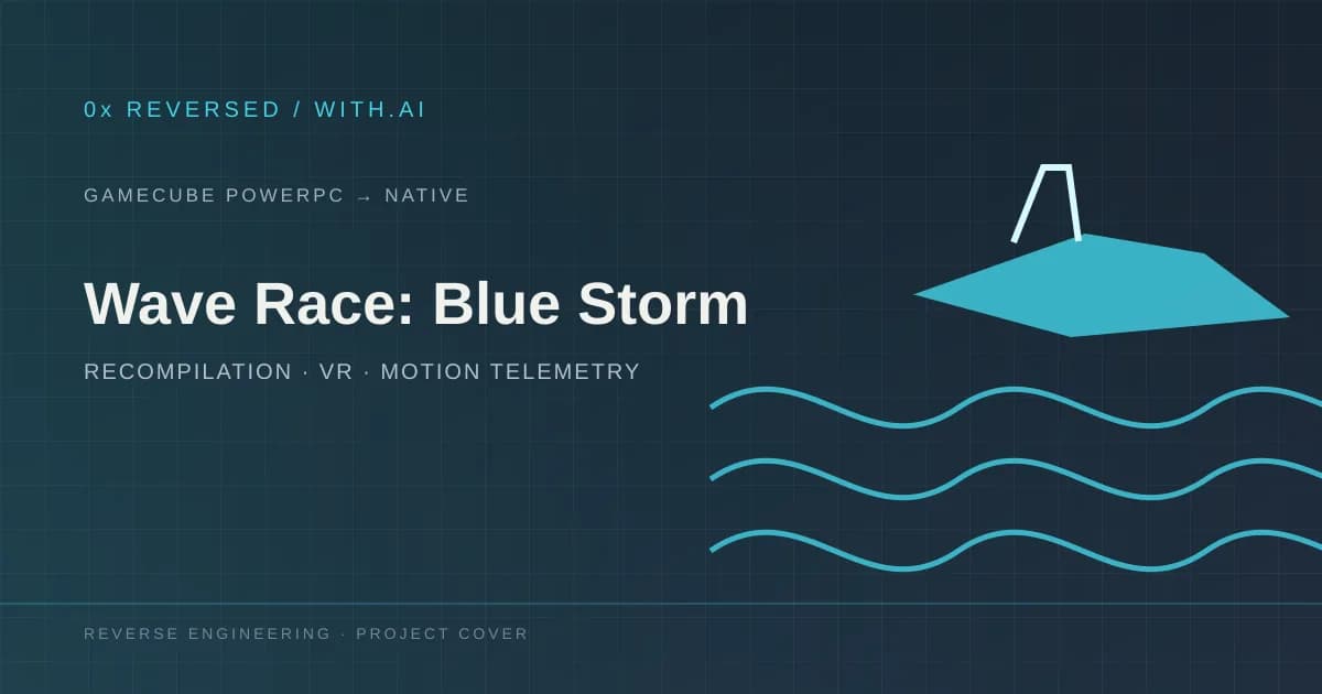 Wave Race: Blue Storm: Wave Race: Blue Storm Recompilation