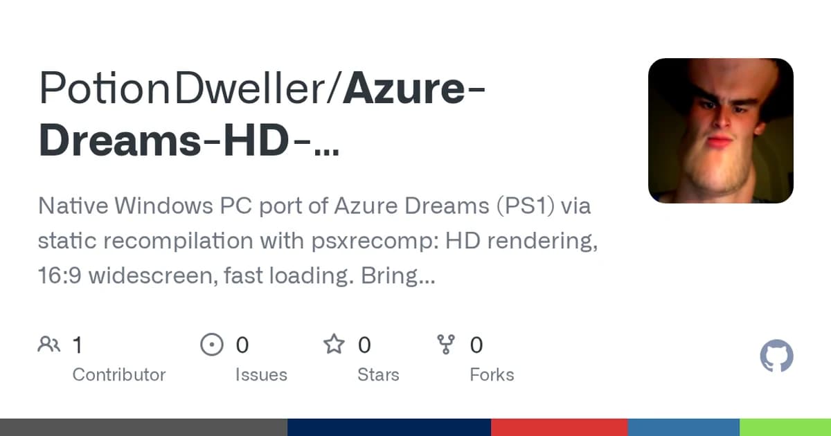 Azure Dreams (PlayStation): The PS1 roguelike RPG plays widescreen and sharp, no emulator.