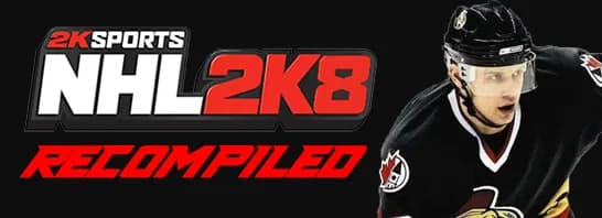 NHL 2K8: A native Windows port of the Xbox 360 game NHL 2K8 using static recompilation.