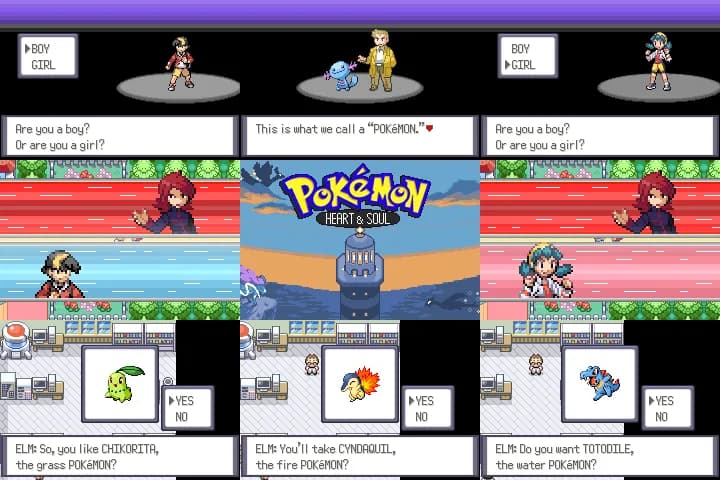 Pokémon Heart & Soul: A Pokémon Crystal Imperium fork of Heart & Soul featuring Emerald Imperium-style difficulty and Minimal Grinding Mode.