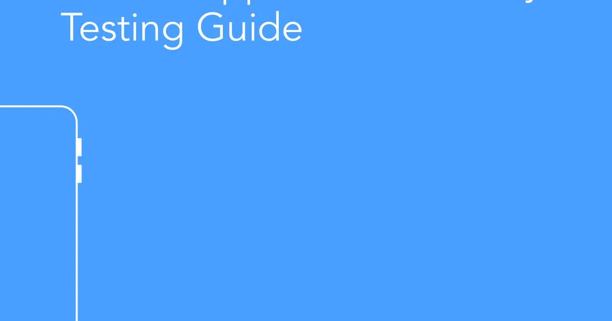 OWASP Mobile Application Security Testing Guide: A comprehensive manual for mobile application security testing and reverse engineering.