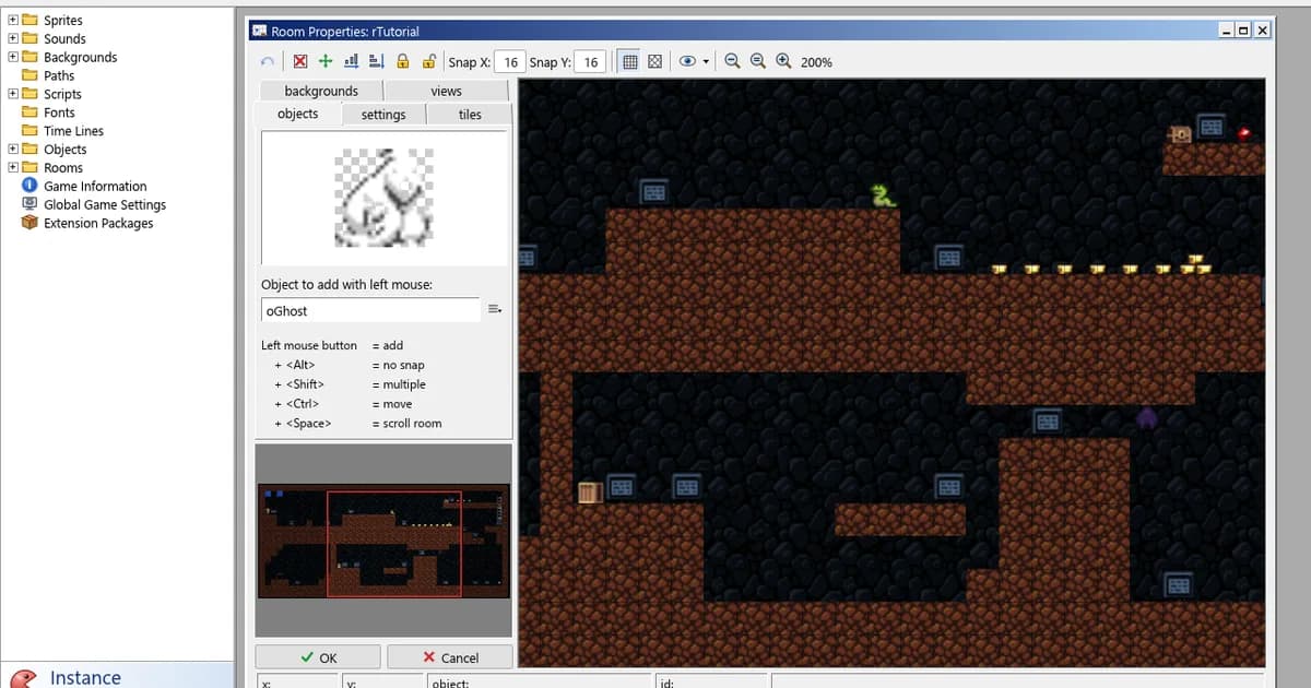 Instance: An open-source visual editor and game engine for .gmk and .gm81 projects.