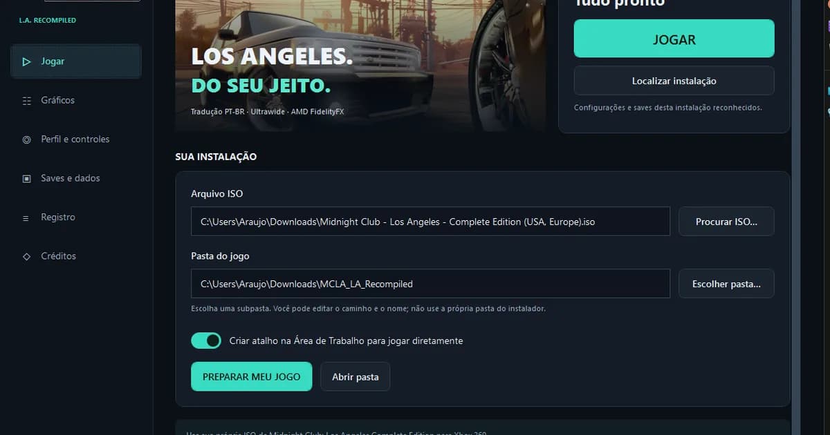 Midnight Club: Los Angeles Complete Edition: Community project for Midnight Club: Los Angeles Complete Edition on PC with image and interface enhancements.