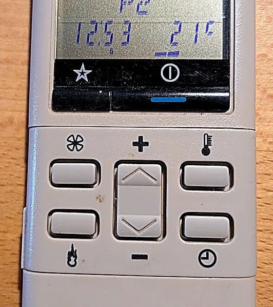 Piazzetta pellet stove (F0203-1480V3 remote): Control a Piazzetta pellet stove from Home Assistant via 433 MHz radio.