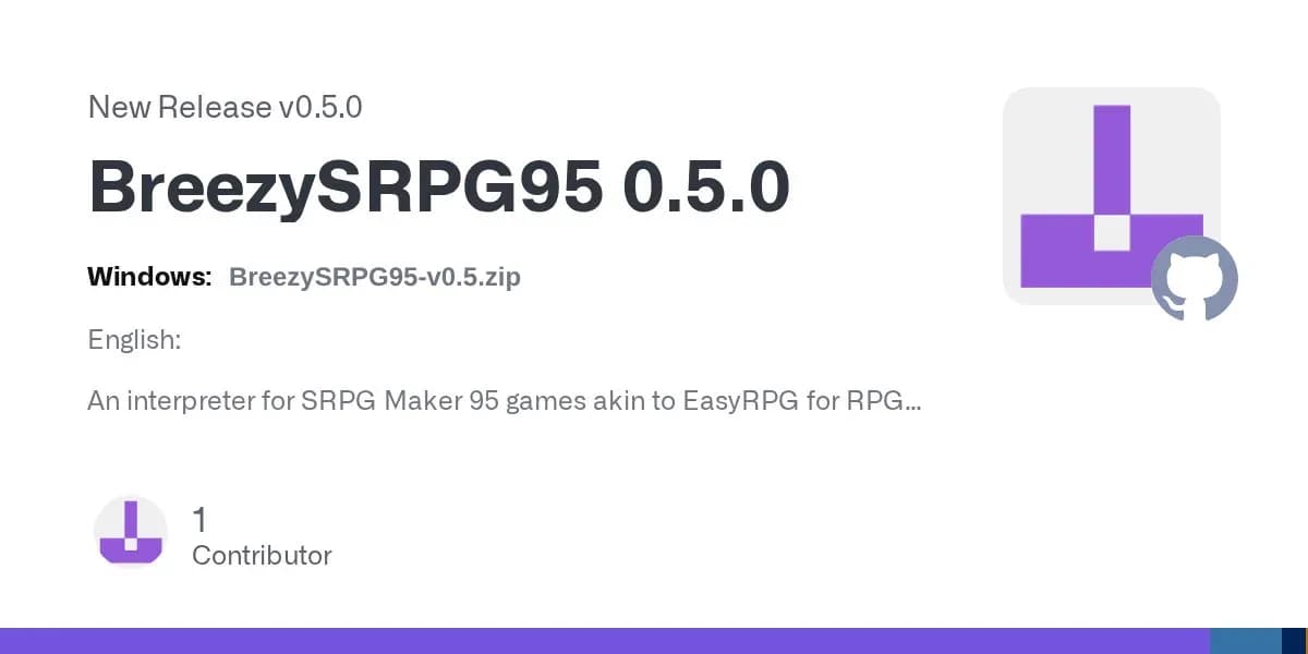 Sim RPG Maker 95: A modern interpreter for Sim RPG Maker 95 games.
