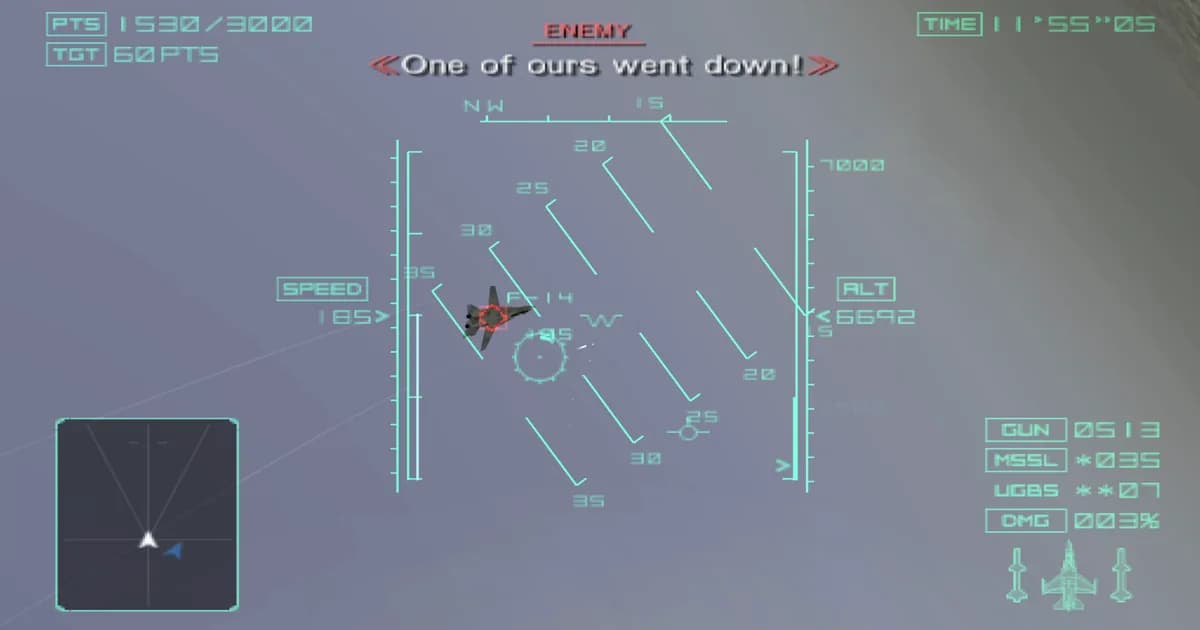 Ace Combat 04: Shattered Skies: A native x86_64 PC port of Ace Combat 04: Shattered Skies, developed via function-by-function translation.