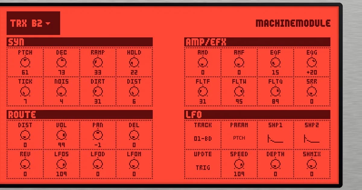 Elektron Machinedrum SPS-1 UW: Runs the Machinedrum’s own DSP code as a native MPC VST instrument.