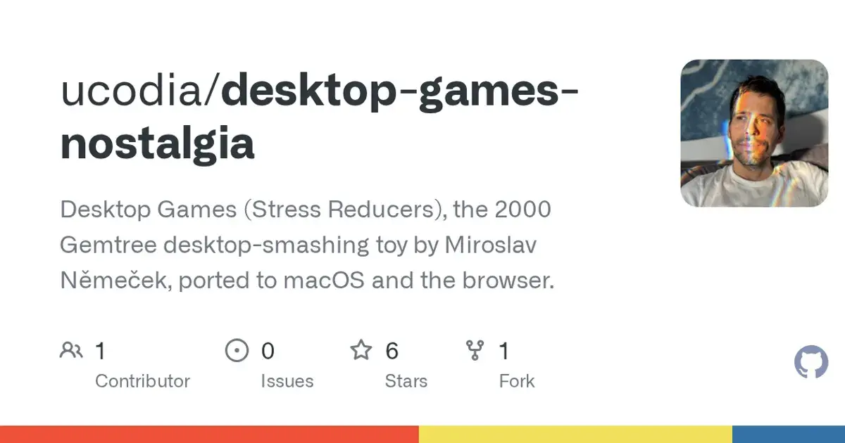 stress.exe / Desktop Games (2000 freeware): A 2000 freeware toy brought back on macOS and the web.