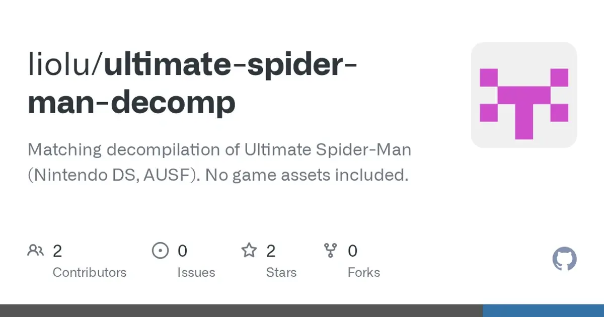Ultimate Spider-Man (Nintendo DS): 2,393 DS functions matched exactly against the French release.