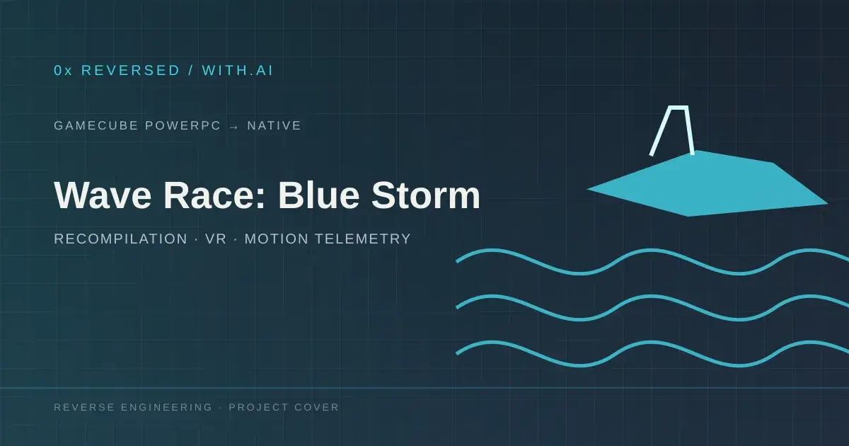 Wave Race: Blue Storm: Wave Race: Blue Storm Recompilation