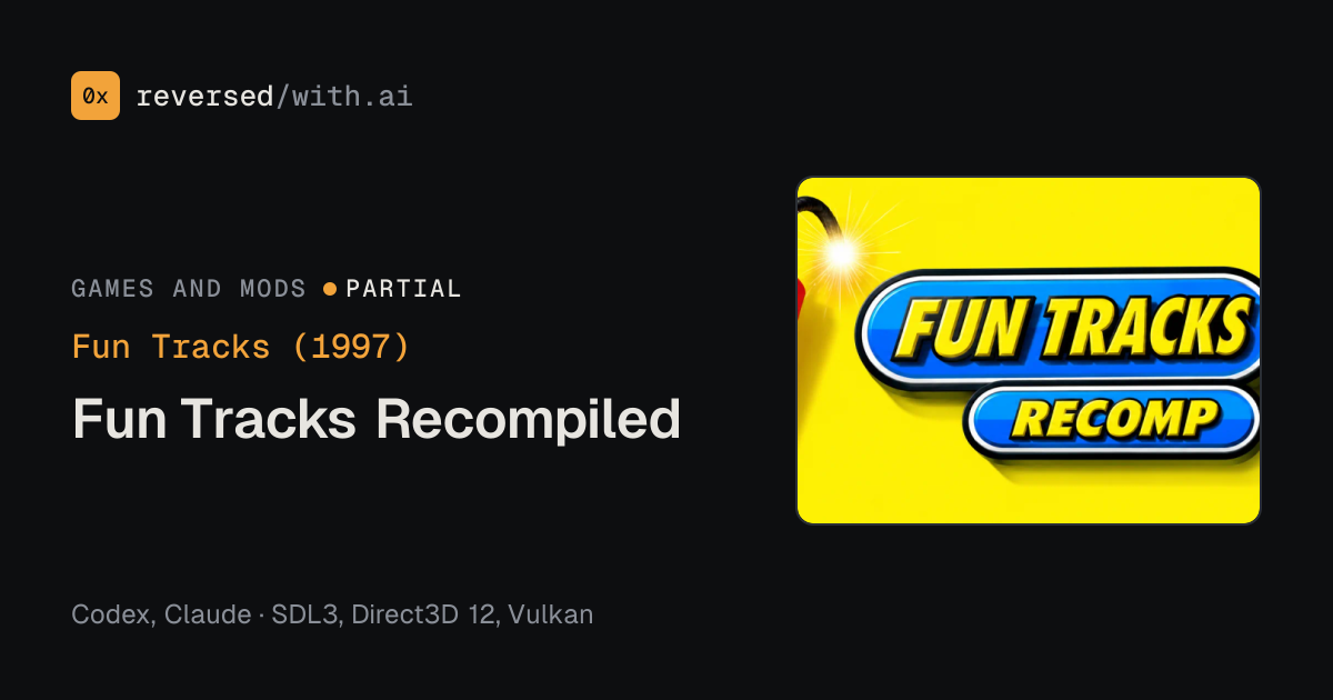 Fun Tracks (1997): Fun Tracks Recompiled